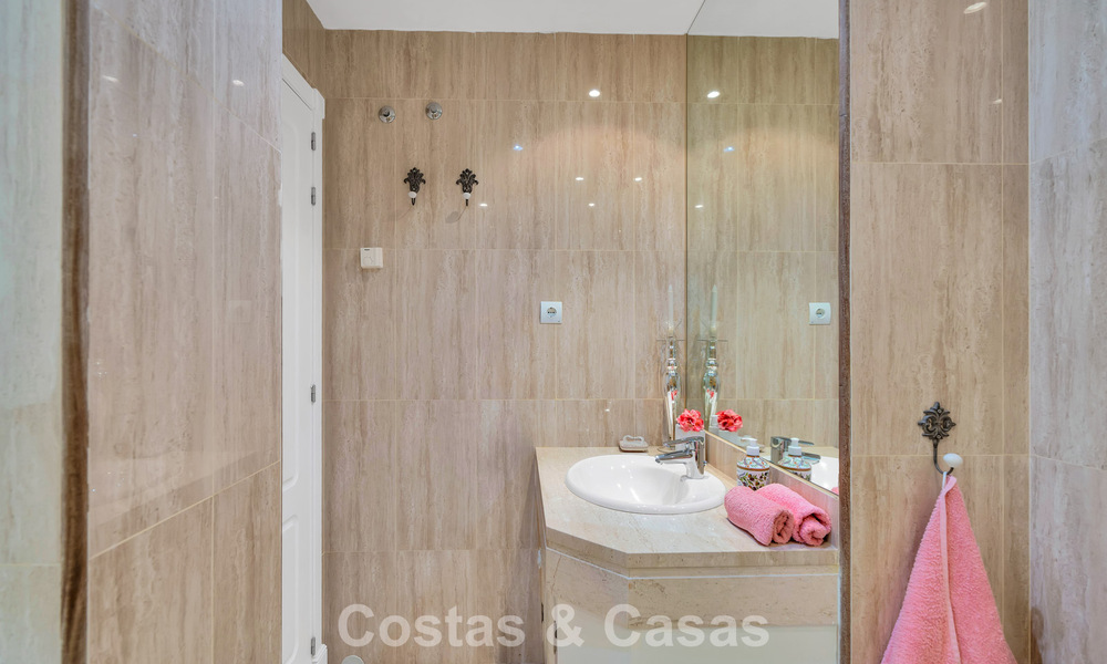 Luxurious duplex penthouse with private pool for sale in Nueva Andalucia’s Golf Valley, Marbella 777884