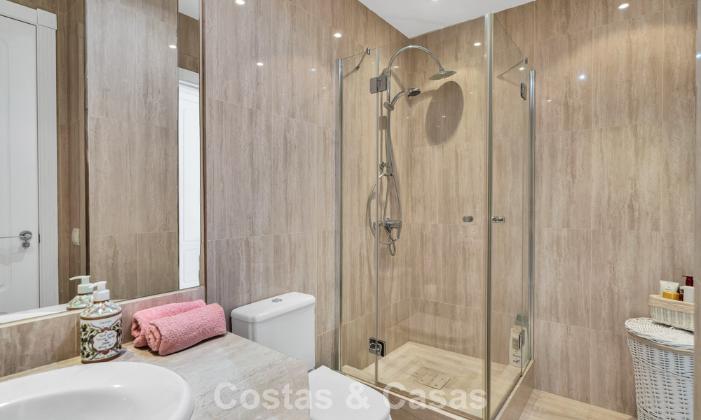 Luxurious duplex penthouse with private pool for sale in Nueva Andalucia’s Golf Valley, Marbella 777885