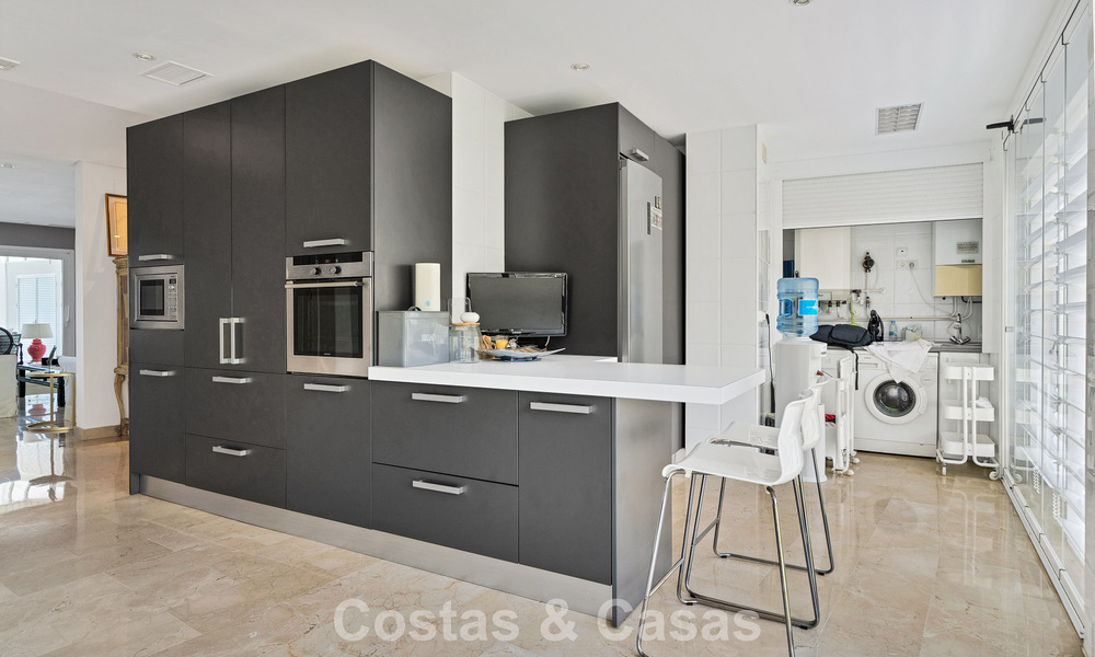 Luxurious duplex penthouse with private pool for sale in Nueva Andalucia’s Golf Valley, Marbella 777890