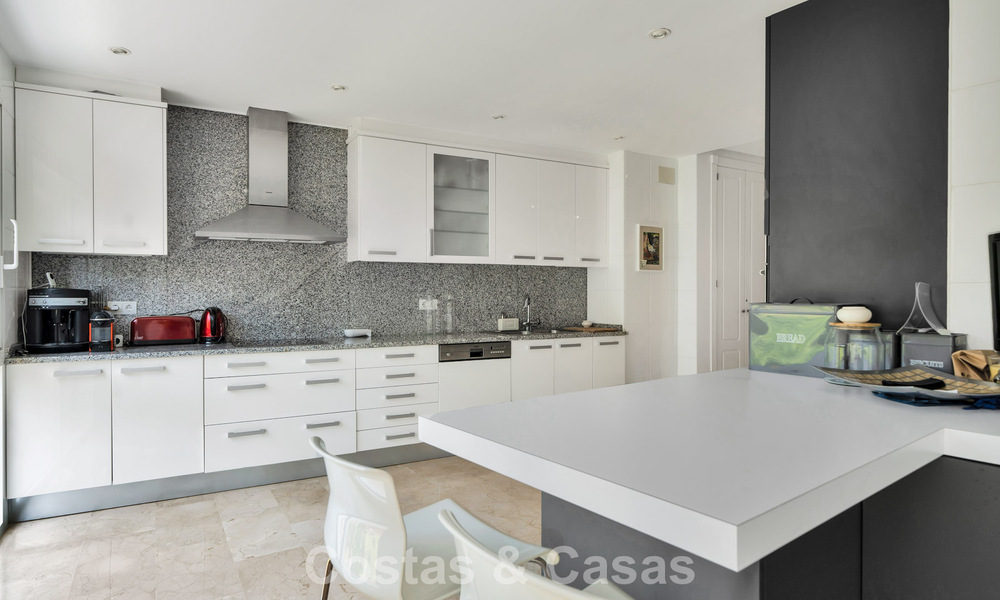 Luxurious duplex penthouse with private pool for sale in Nueva Andalucia’s Golf Valley, Marbella 777891