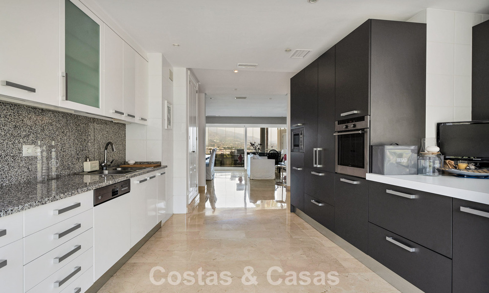 Luxurious duplex penthouse with private pool for sale in Nueva Andalucia’s Golf Valley, Marbella 777892