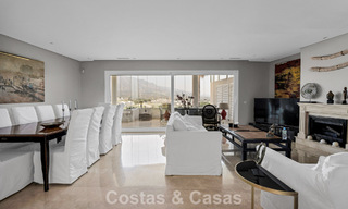 Luxurious duplex penthouse with private pool for sale in Nueva Andalucia’s Golf Valley, Marbella 777895 