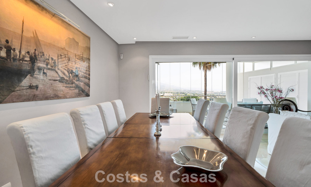 Luxurious duplex penthouse with private pool for sale in Nueva Andalucia’s Golf Valley, Marbella 777897