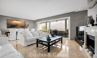 Luxurious duplex penthouse with private pool for sale in Nueva Andalucia’s Golf Valley, Marbella 777902 