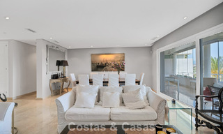 Luxurious duplex penthouse with private pool for sale in Nueva Andalucia’s Golf Valley, Marbella 777903 