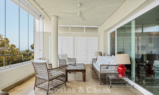 Luxurious duplex penthouse with private pool for sale in Nueva Andalucia’s Golf Valley, Marbella 777905 