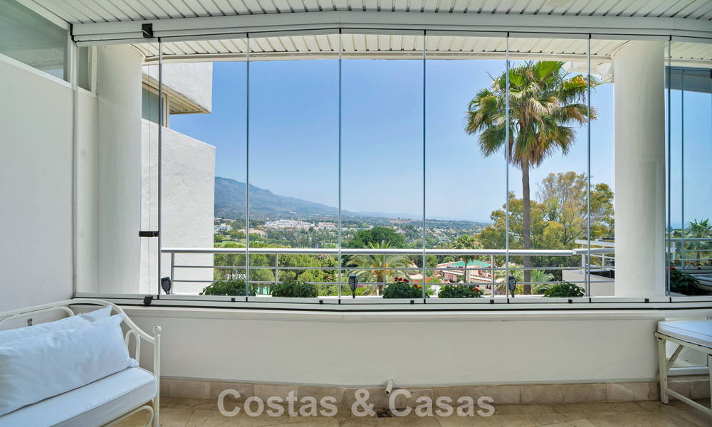 Luxurious duplex penthouse with private pool for sale in Nueva Andalucia’s Golf Valley, Marbella 777906