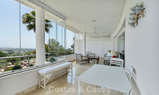 Luxurious duplex penthouse with private pool for sale in Nueva Andalucia’s Golf Valley, Marbella 777907 