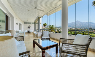 Luxurious duplex penthouse with private pool for sale in Nueva Andalucia’s Golf Valley, Marbella 777909 
