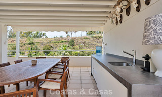 Luxurious duplex penthouse with private pool for sale in Nueva Andalucia’s Golf Valley, Marbella 777914 