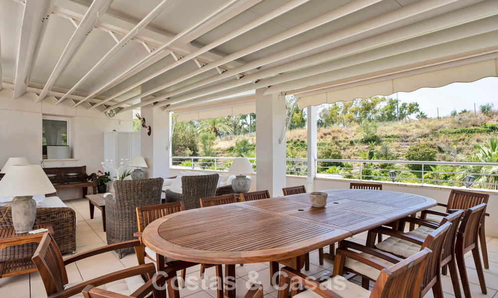 Luxurious duplex penthouse with private pool for sale in Nueva Andalucia’s Golf Valley, Marbella 777915