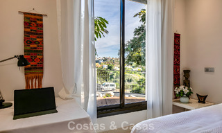 Spacious, move-in ready apartment for sale with large garden and sea views in a gated community in Benahavis - Marbella 777930 