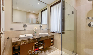 Spacious, move-in ready apartment for sale with large garden and sea views in a gated community in Benahavis - Marbella 777942 