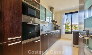 Spacious, move-in ready apartment for sale with large garden and sea views in a gated community in Benahavis - Marbella 777944 