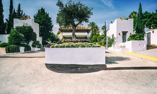 Spacious, move-in ready apartment for sale with large garden and sea views in a gated community in Benahavis - Marbella 777947 