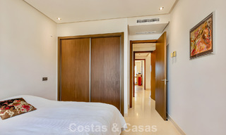 Spacious, move-in ready apartment for sale with large garden and sea views in a gated community in Benahavis - Marbella 777963 