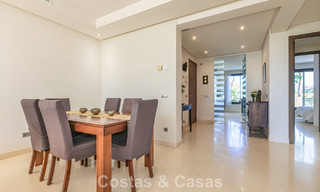 Spacious, move-in ready apartment for sale with large garden and sea views in a gated community in Benahavis - Marbella 777965 