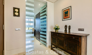 Spacious, move-in ready apartment for sale with large garden and sea views in a gated community in Benahavis - Marbella 777966 