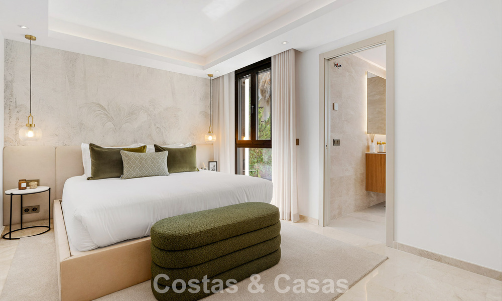Prestigious renovated luxury villa in traditional style for sale in a quiet residential area of Nueva Andalucia, Marbella 778127