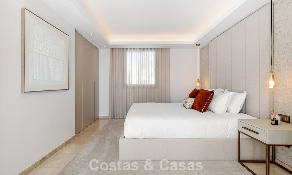 Prestigious renovated luxury villa in traditional style for sale in a quiet residential area of Nueva Andalucia, Marbella 778128