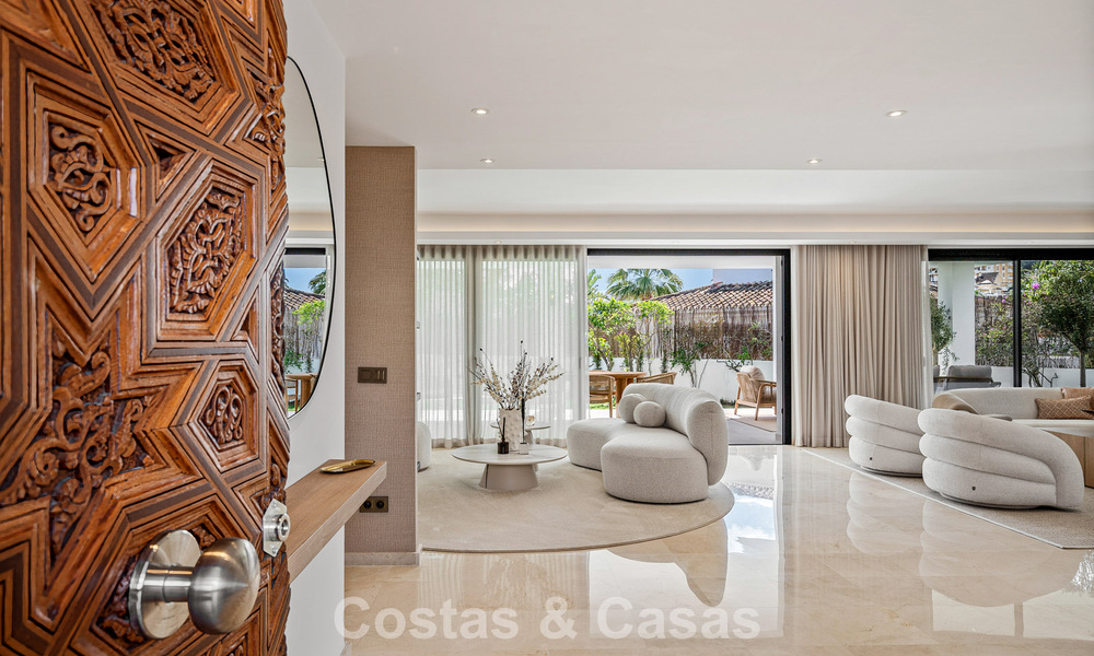 Prestigious renovated luxury villa in traditional style for sale in a quiet residential area of Nueva Andalucia, Marbella 778141