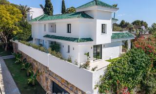 Prestigious renovated luxury villa in traditional style for sale in a quiet residential area of Nueva Andalucia, Marbella 778150 