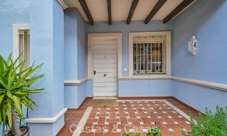 Charming semi-detached villa for sale just metres from the beach near Puerto Banus, Marbella 777970 