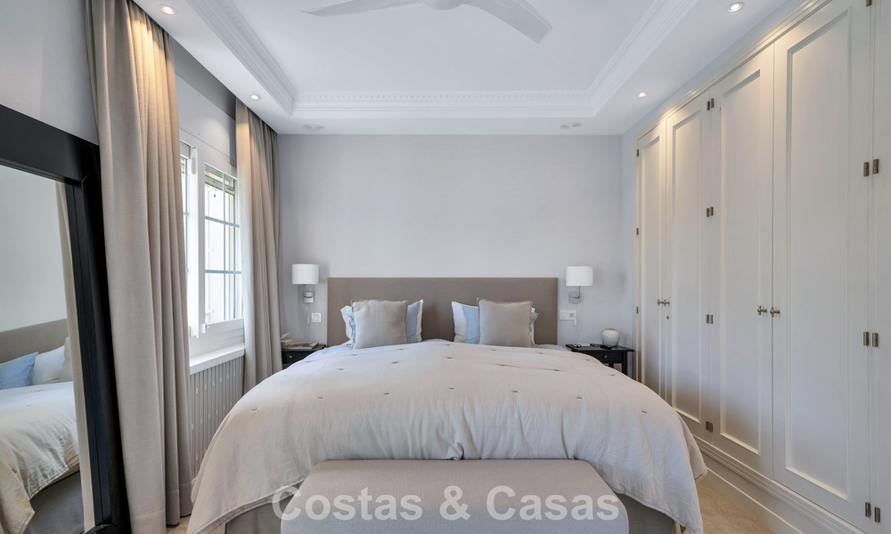 Charming semi-detached villa for sale just metres from the beach near Puerto Banus, Marbella 777986