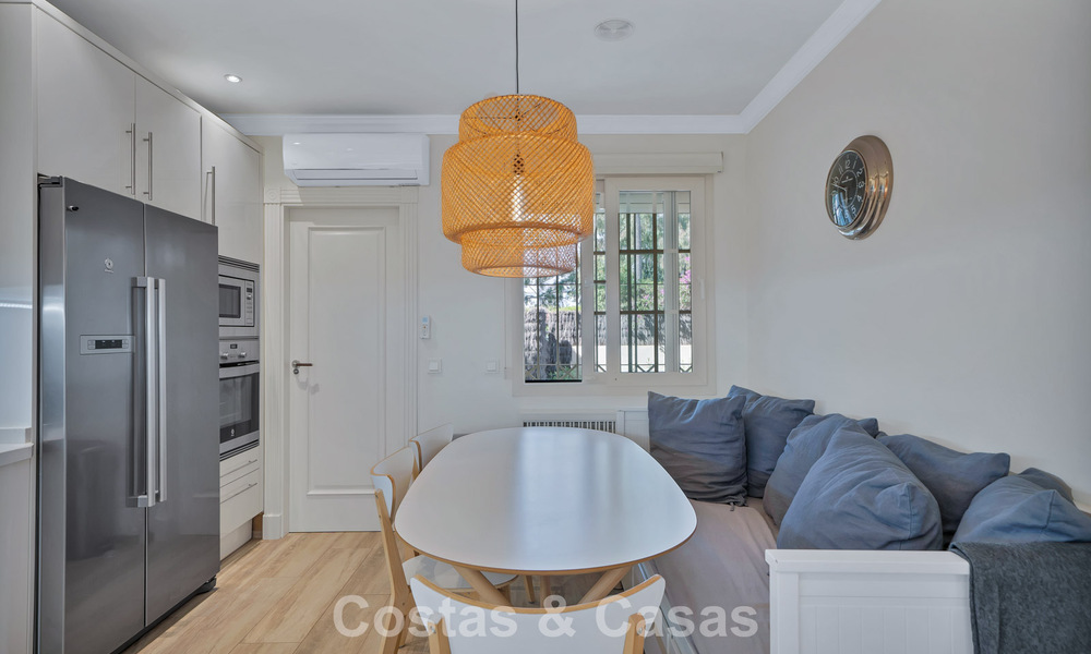Charming semi-detached villa for sale just metres from the beach near Puerto Banus, Marbella 778007
