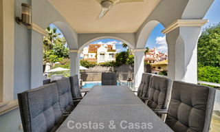 Charming semi-detached villa for sale just metres from the beach near Puerto Banus, Marbella 778014 