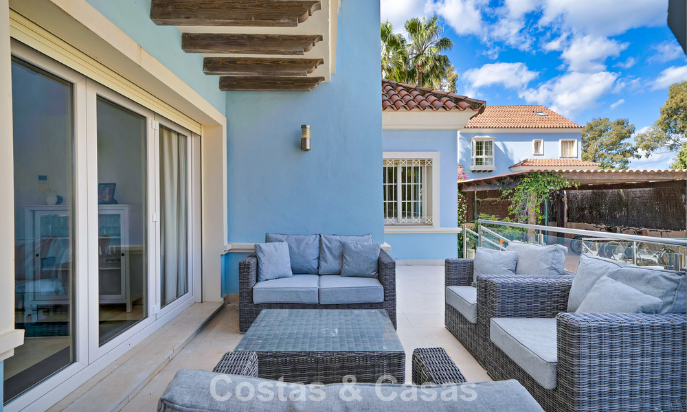 Charming semi-detached villa for sale just metres from the beach near Puerto Banus, Marbella 778015