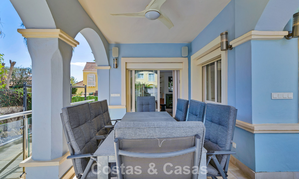 Charming semi-detached villa for sale just metres from the beach near Puerto Banus, Marbella 778016