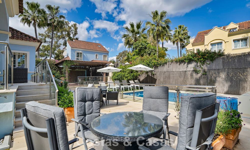 Charming semi-detached villa for sale just metres from the beach near Puerto Banus, Marbella 778018