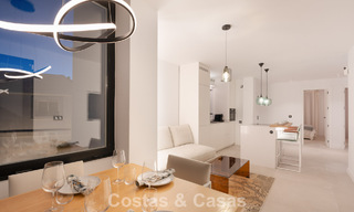 Modern refurbished penthouse for sale in Nueva Andalucia's golf valley, Marbella 778031 