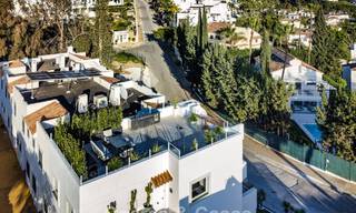 Modern refurbished penthouse for sale in Nueva Andalucia's golf valley, Marbella 778049 