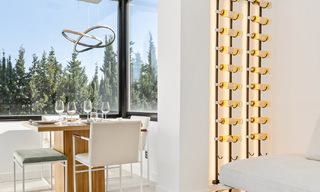 Modern refurbished penthouse for sale in Nueva Andalucia's golf valley, Marbella 778050 