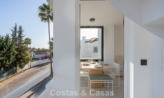 Modern refurbished penthouse for sale in Nueva Andalucia's golf valley, Marbella 778052 