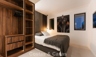 Modern refurbished penthouse for sale in Nueva Andalucia's golf valley, Marbella 778054 