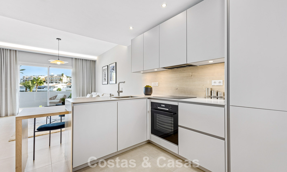 Renovated penthouse for sale in a popular golf urbanisation in Aloha, Nueva Andalucia, Marbella 778067