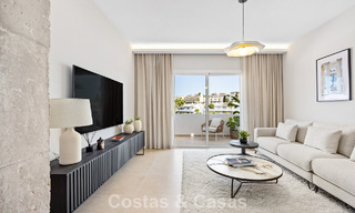 Renovated penthouse for sale in a popular golf urbanisation in Aloha, Nueva Andalucia, Marbella 778074 