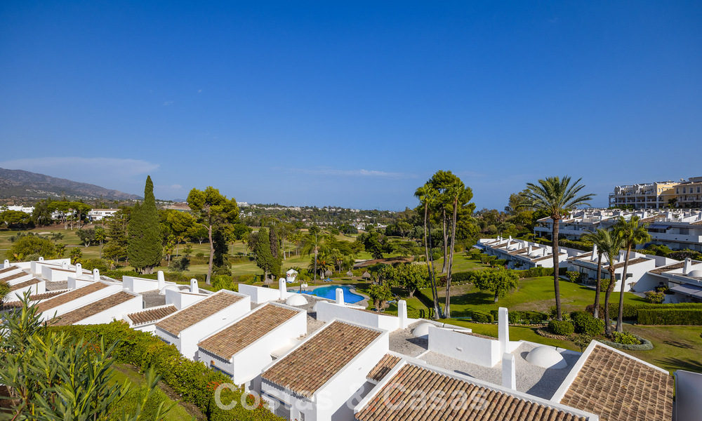 Renovated penthouse for sale in a popular golf urbanisation in Aloha, Nueva Andalucia, Marbella 778091