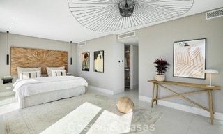 Modernist luxury villa with sea views for sale in a privileged residential area in Nueva Andalucia, Marbella 778287 