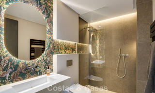 Modernist luxury villa with sea views for sale in a privileged residential area in Nueva Andalucia, Marbella 778297 