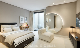 Modernist luxury villa with sea views for sale in a privileged residential area in Nueva Andalucia, Marbella 778298 