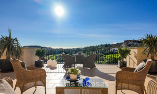 Spacious Mediterranean villa with green fairway views for sale in a privileged golf setting in Nueva Andalucia’s valley, Marbella 778173 