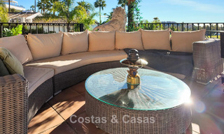 Spacious Mediterranean villa with green fairway views for sale in a privileged golf setting in Nueva Andalucia’s valley, Marbella 778181 