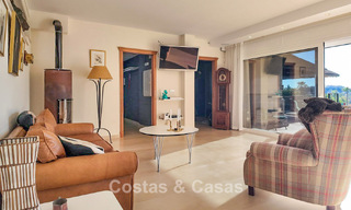 Spacious Mediterranean villa with green fairway views for sale in a privileged golf setting in Nueva Andalucia’s valley, Marbella 778183 