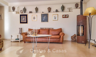 Spacious Mediterranean villa with green fairway views for sale in a privileged golf setting in Nueva Andalucia’s valley, Marbella 778191 