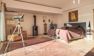 Spacious Mediterranean villa with green fairway views for sale in a privileged golf setting in Nueva Andalucia’s valley, Marbella 778193 