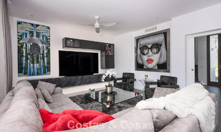 Modern 4 bedroom detached villa for sale beachside on the New Golden Mile between Marbella and Estepona 778237 
